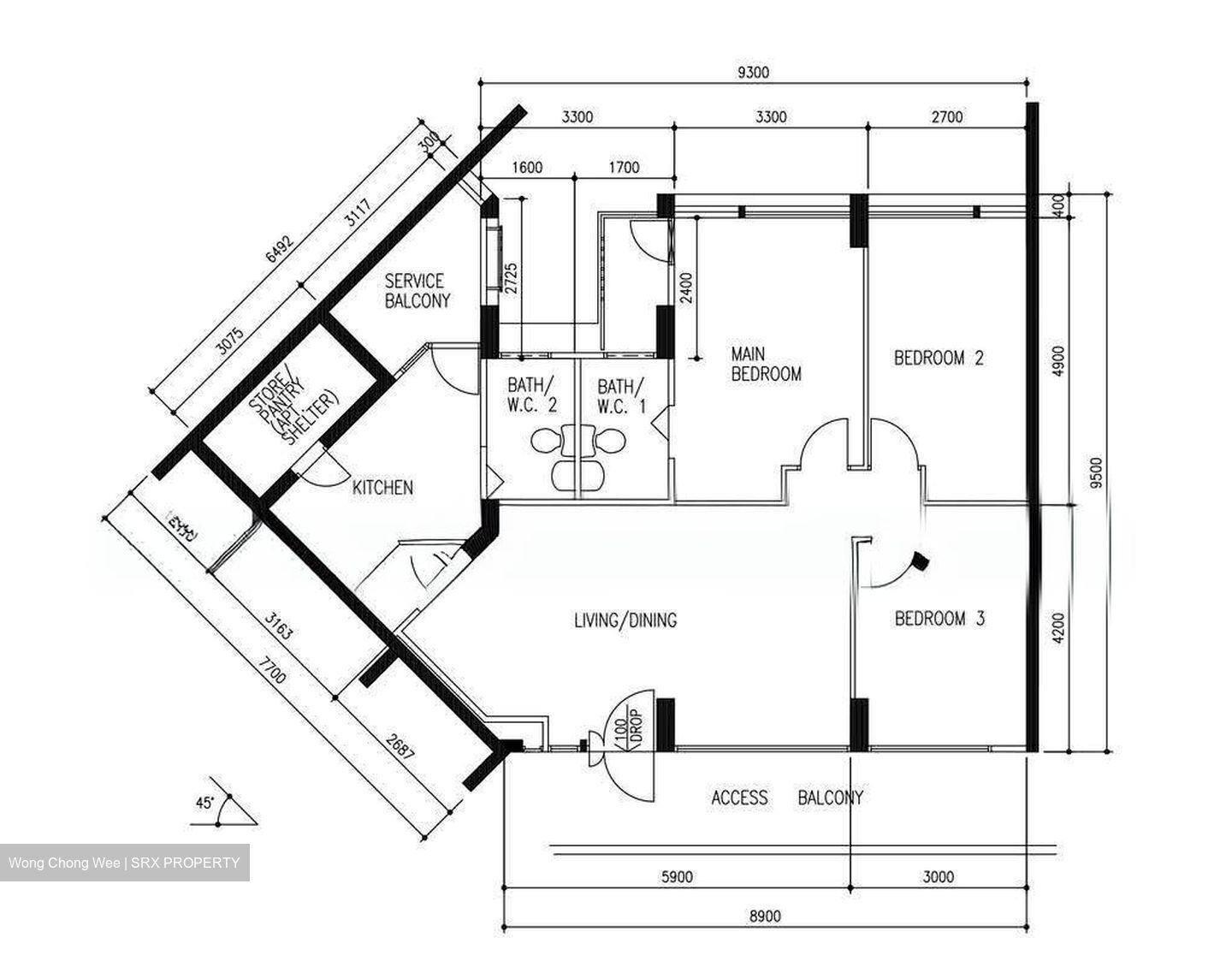 Blk 550 Woodlands Drive 44 (Woodlands), HDB 4 Rooms #630242911